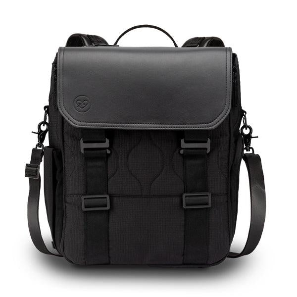 Willow Black Diaper Bag