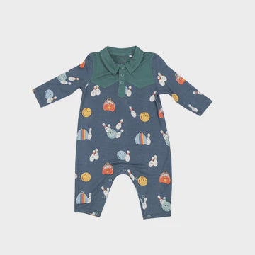 Cowboy Bowling Romper