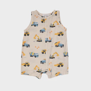 Construction Shortie Romper